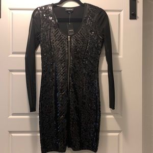 Bebe Sequin Dress